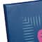 Pink And Blue Boho Bandana 20" x 20" Canvas Wall Art